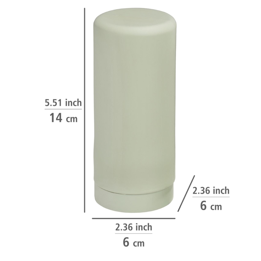 WENKO 54674100 - EASY SQUEEZ-E Dispenser 6x14 cm, Green