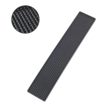 WENKO 54700100 - Black Drip Tray 42x8 cm