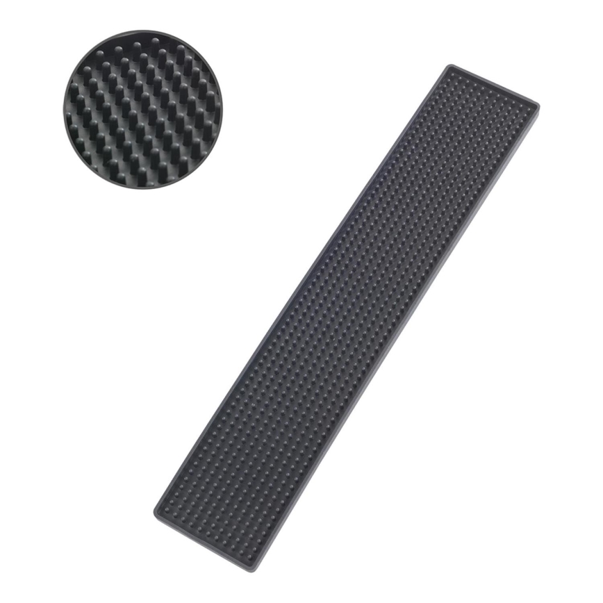 WENKO 54700100 - Black Drip Tray 42x8 cm