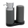 WENKO 54735100 - EASY SQUEEZ-E Cleaning Station 15 x 18 cm, Grey/Grey