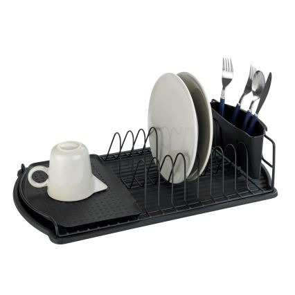 WENKO 54767100 - BASIC Drip Tray 47.5 x 26.5 cm, Black