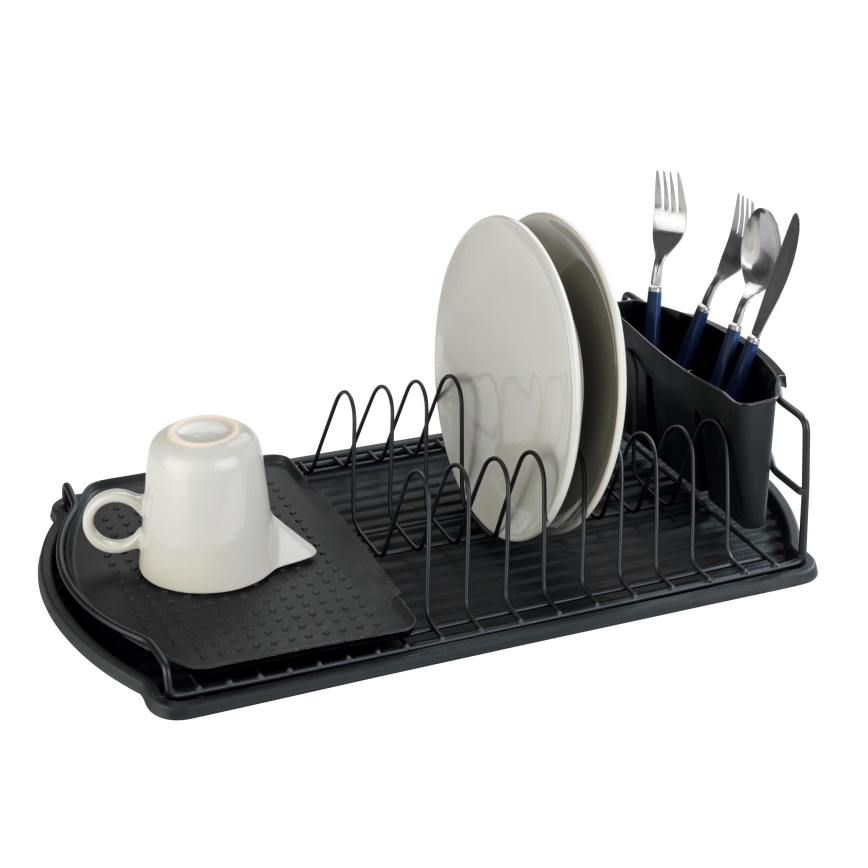WENKO 54767100 - BASIC Drip Tray 47.5 x 26.5 cm, Black