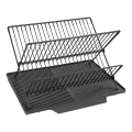 WENKO 54771100 - NELIA Dish Drainer 34x40 cm, Black