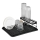 WENKO 54798100 - AMY Dish Drainer 42.5 x 31.5 cm, Black