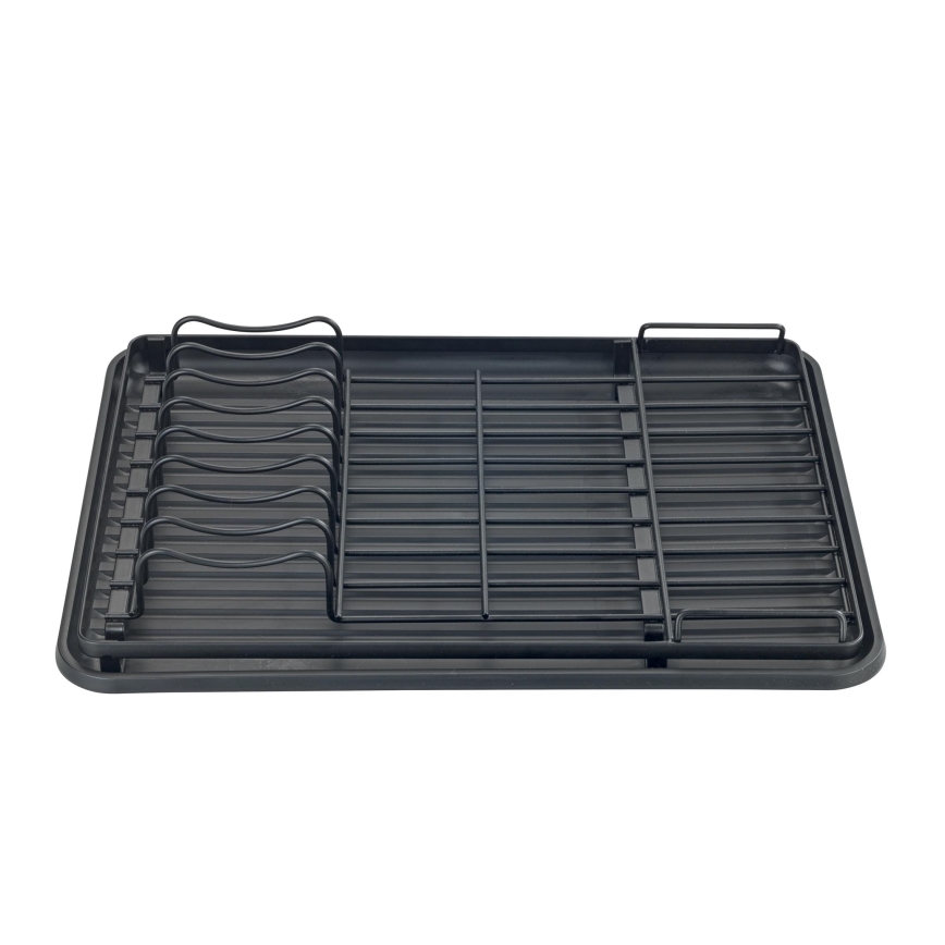 WENKO 54798100 - AMY Dish Drainer 42.5 x 31.5 cm, Black