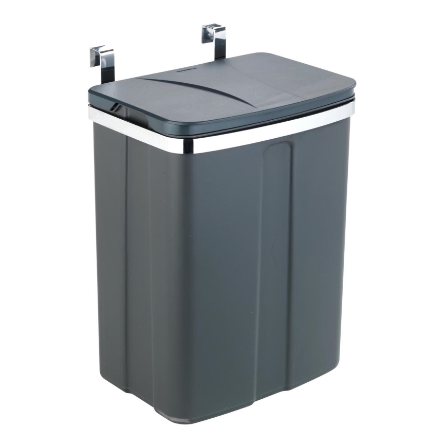WENKO 54903100 - Door-mounted basket 26x36,5 cm grey/silver