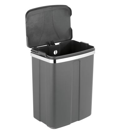 WENKO 54903100 - Door-mounted basket 26x36,5 cm grey/silver