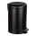 WENKO 54913100 - LEMAN Waste Bin 25x38 cm Black