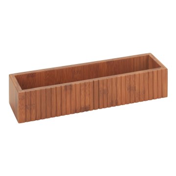 WENKO 54942100 - MERA Spice Jars, 30 x 8 cm, Brown