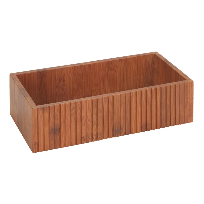 WENKO 54943100 - MERA Storage Box 30 x 15 cm, Brown