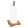 WENKO 54946100 - MERA Roll Holder 15x33 cm brown