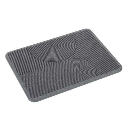 WENKO 54955100 - DAMON Dish Drying Mat 40x30 cm diatomite/grey
