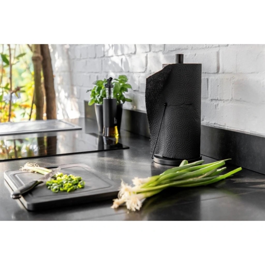 WENKO 55015100-Holder BLACK OUTDOOR KITCHEN 15x33 cm black