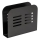 WENKO 55025100 - BLACK OUTDOOR KITCHEN Napkin Holder, 15 x 12.5 cm, Black