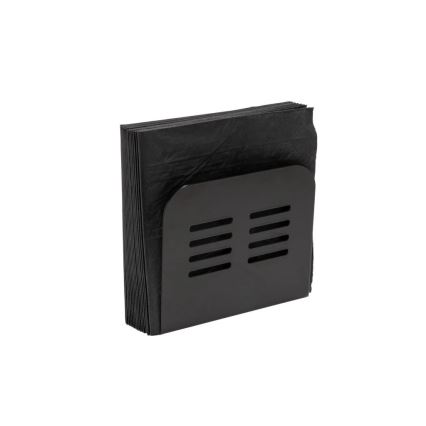 WENKO 55025100 - BLACK OUTDOOR KITCHEN Napkin Holder, 15 x 12.5 cm, Black