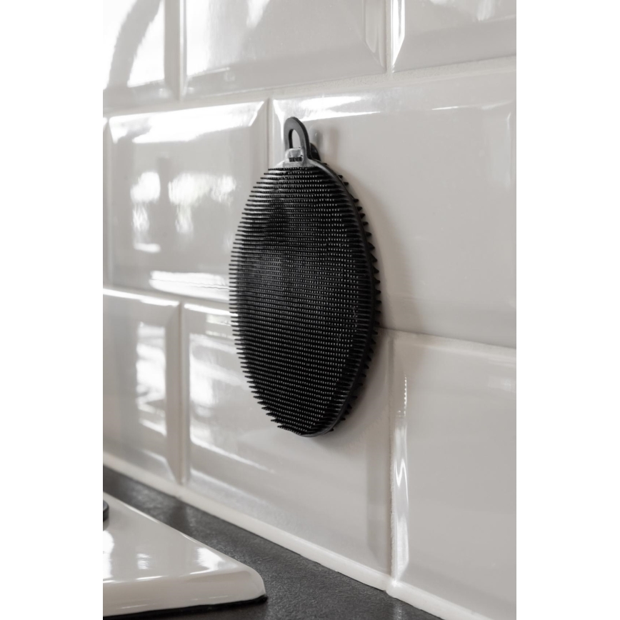 WENKO 55030100 - BLACK OUTDOOR KITCHEN Sponge 12 x 1.2 cm, black