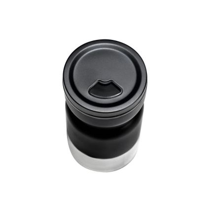 WENKO 55081100 - BLACK OUTDOOR KITCHEN spice jar set 12 x 14.5 cm clear/black