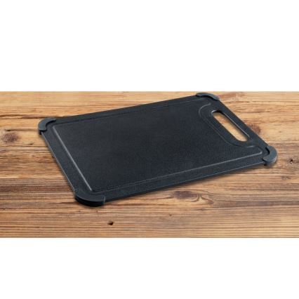 WENKO 55087100 - BLACK OUTDOOR KITCHEN Cutting Board 30 x 20.5 cm, Black