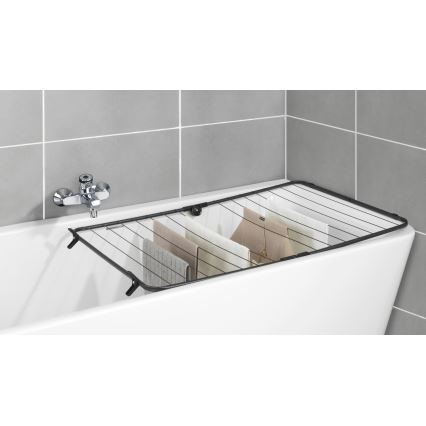 WENKO 63003100 - CHAMPION Clothes Drying Rack 65 x 114 cm Black