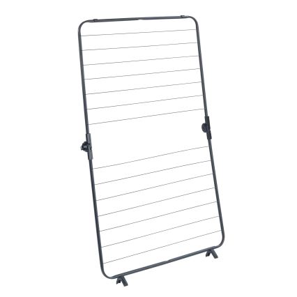 WENKO 63003100 - CHAMPION Clothes Drying Rack 65 x 114 cm Black