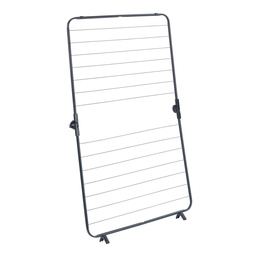 WENKO 63003100 - CHAMPION Clothes Drying Rack 65 x 114 cm Black