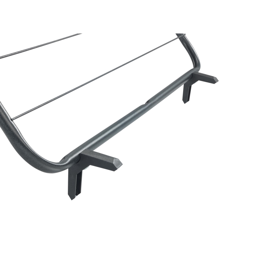 WENKO 63003100 - CHAMPION Clothes Drying Rack 65 x 114 cm Black