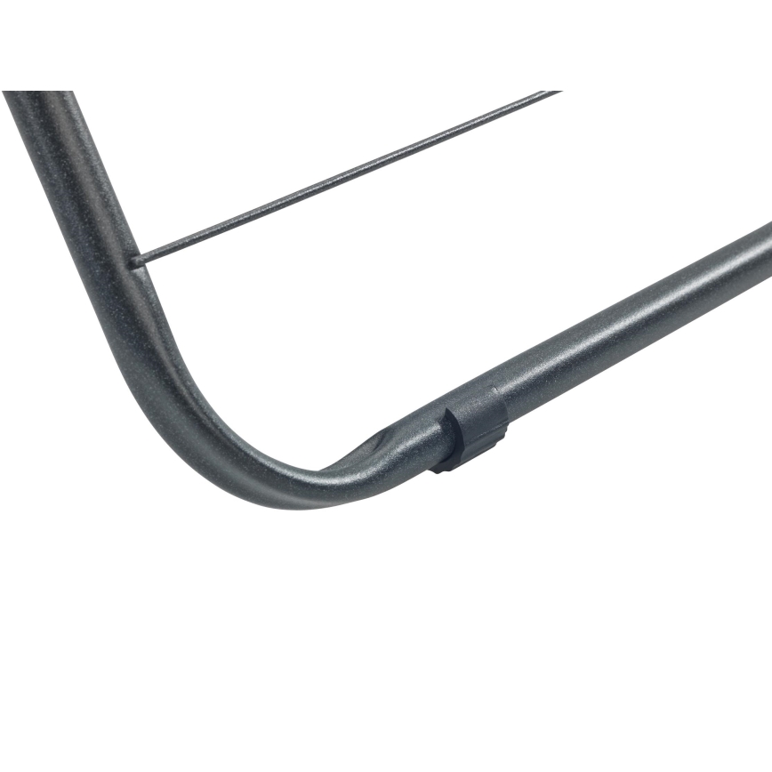 WENKO 63003100 - CHAMPION Clothes Drying Rack 65 x 114 cm Black
