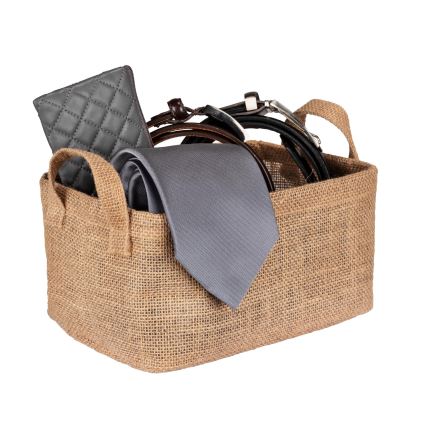 WENKO 64471100 - JUNA basket 24x17 cm brown