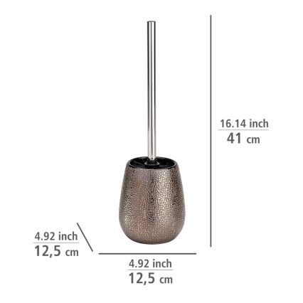WENKO 69109800 - Bathroom set MARRAKESH 12,5x41 cm brown
