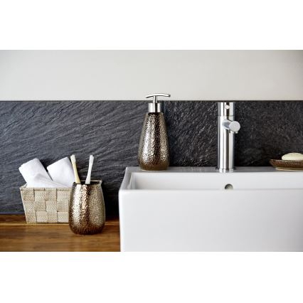 WENKO 69109800 - Bathroom set MARRAKESH 12,5x41 cm brown
