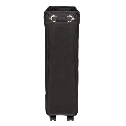 WENKO 69737800 - CORNO Laundry Hamper 18,5x60 cm Black