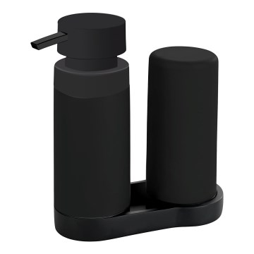 WENKO 69753800 - EASY SQUEEZ-E Organizer 15x18 cm Black