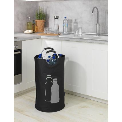 WENKO 69767800 - JUMBO Bag 38x72 cm Black