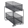 WENKO 69768800 - GIOMA Outlet Holder 35 x 33.5 cm, Black