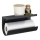 WENKO 71144800 - JET Roll Holder 30x15 cm, Black