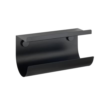 WENKO 71144800 - JET Roll Holder 30x15 cm, Black