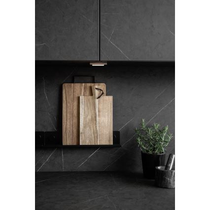 WENKO 71146800 - JET Spice Jars 40 x 7.5 cm Black