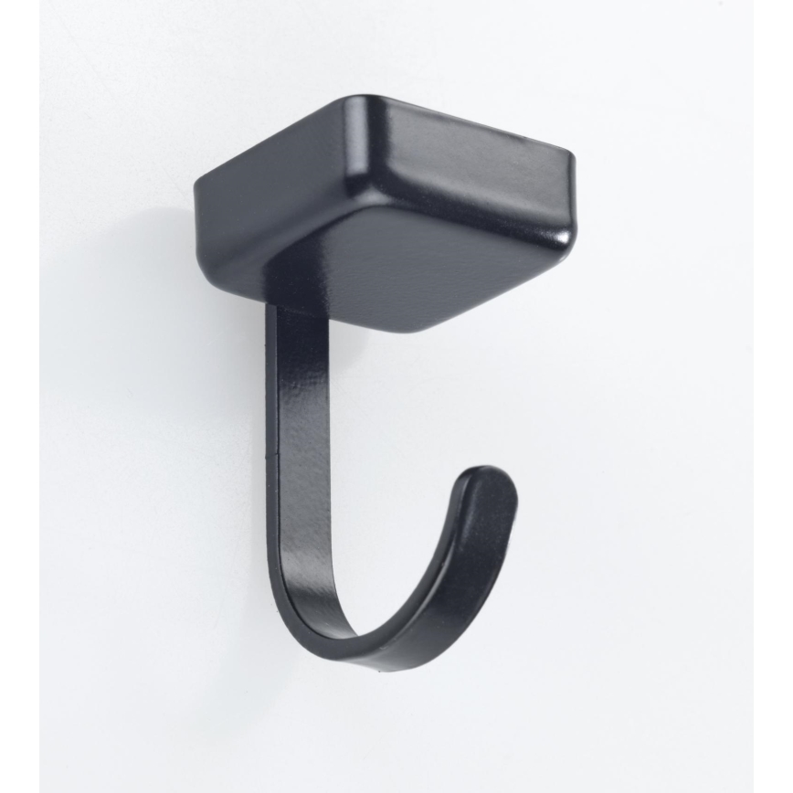 WENKO 71149800 - JET Hooks 2,2x3,9 cm black/silver