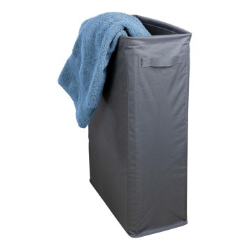 WENKO 71299800 - SLIM laundry hamper 20x60 cm anthracite
