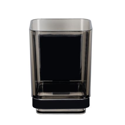 WENKO 71443800 - Tumbler VACUUM-LOC QUADRO ED 7.5 x 10 cm Black