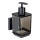 WENKO 71444800 - VACUUM-LOC QUADRO ED Soap Dispenser, 7.5 x 16 cm, Black