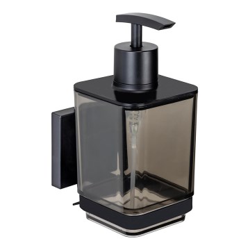 WENKO 71444800 - VACUUM-LOC QUADRO ED soap dispenser 7,5x16 cm black