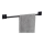 WENKO 71445800 - VACUUM-LOC QUADRO ED towel rail 60.5x6 cm black