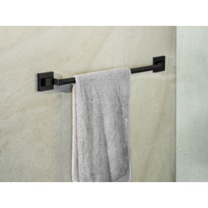 WENKO 71445800 - VACUUM-LOC QUADRO ED towel rail 60.5x6 cm black