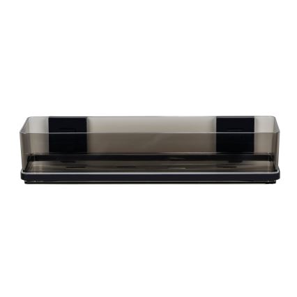 WENKO 71446800 - VACUUM-LOC QUADRO ED Shelf 38.5 x 14.5 cm, black