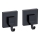 WENKO 71448800 - VACUUM-LOC QUADRO ED Hook 6 x 7 cm Black