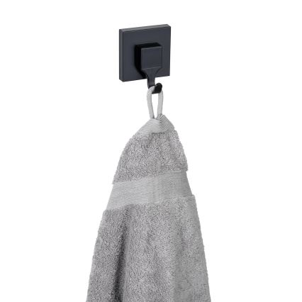 WENKO 71448800 - VACUUM-LOC QUADRO ED Hook 6 x 7 cm Black