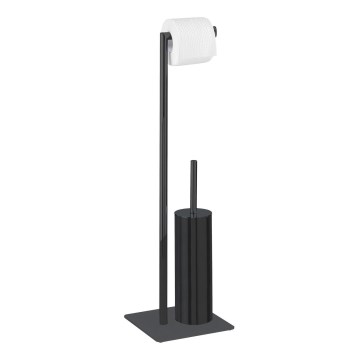 WENKO 71556800 - RECCO Toilet Set 20 x 71.5 cm, Black