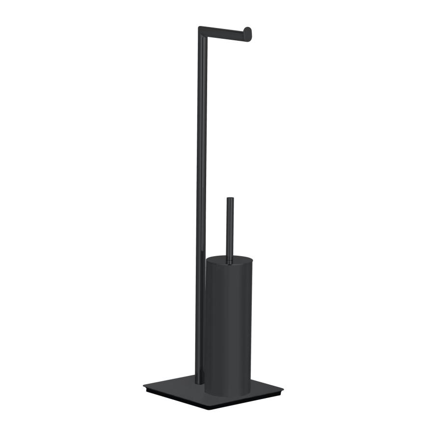 WENKO 71556800 - RECCO Toilet Set 20 x 71.5 cm, Black