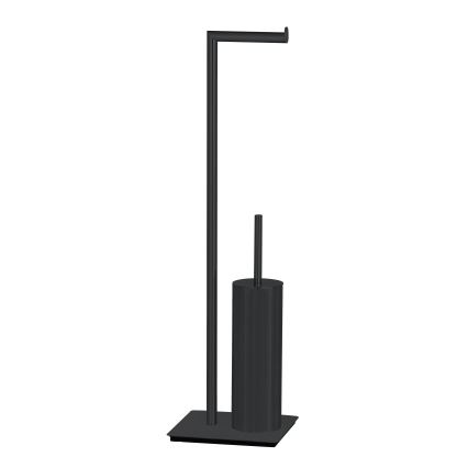 WENKO 71556800 - RECCO Toilet Set 20 x 71.5 cm, Black